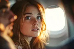Jeg faldt i søvn på min mand i flyet, men vågnede chokerende op på en anden mands skulder