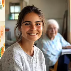 90-årig dame på plejehjem tog fat i min hånd og sagde: "Jeg kender dig"