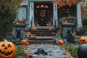Min nabo kastede æg på min bil, fordi den 'blokerede for udsigten' til hans Halloween-dekorationer