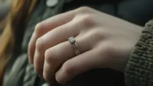 Kvinde tager sin forlovelsesring af, inden hun går på arbejde, indtil hendes forlovede bemærker det - Dagens historie