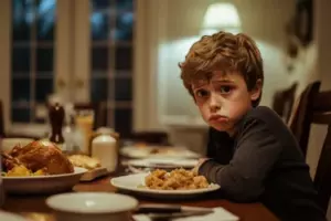 Min søn nægtede at spise under vores Thanksgiving-middag - da jeg spurgte hvorfor, sagde han: 'Bedstemor fortalte mig sandheden om dig'