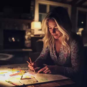 Min 7-årige tegnede et billede af min mand med en anden kvinde og skrev: 'Jeg kan ikke vente på, at du bliver min mor'