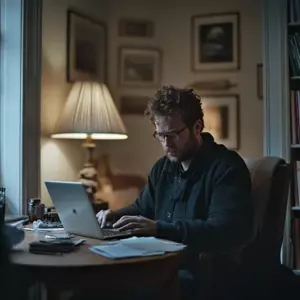 Min mand råbte ad mig, fordi lyden af ​​mig rengøring distraherede ham fra arbejdet – og så så jeg, hvad dette 'arbejde' virkelig var