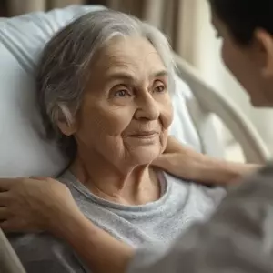 Gammelt plejehjem modtager en stor donation med et brev, ældre dame smiler, da hun genkender signaturen - dagens historie