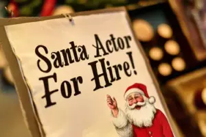 Jeg hyrede en mand til at ønske min søn en glædelig jul som julemanden, og jeg lagde mærke til, at han havde det samme fødselsmærke som min søn