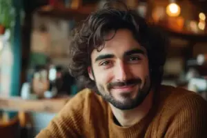 Jeg sendte julepostkort ud i år – kort tid efter modtog jeg en tekst, der sagde: "Hon, det er ikke din mand på billedet!"