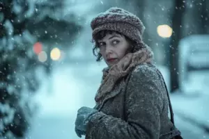 Jeg fandt en ældre kvinde i vejkanten en sneklædt juleaften og tog hende hjem - dage senere blev en luksus-dekoreret SUV trukket op til min dør