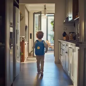 Min søn tog med hjem en tegning af en familie på fire - så præsenterede han mig for sin 'nye søster' og jeg blev bleg