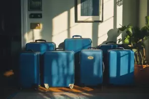 Jeg afslørede min graviditet på min mands fødselsdag, men indså, at det gik galt, da jeg så nye kufferter fra ham og hørte "Leaving Tomorrow"