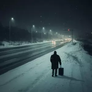 Jeg hentede en gammel mand på en ensom vintermotorvej - At lade ham blive natten ændrede mit liv for altid