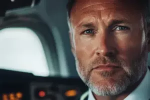 Stewardesse kom hen til mig og sagde: "Bliv venligst efter landing, piloten vil gerne tale med dig personligt"
