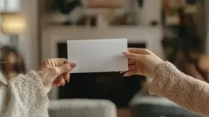 Min 70-årige bedstemor modtog et valentinskort fra sin forsvundne kærlighed, men var for bange for at møde ham, så jeg trådte ind - dagens historie