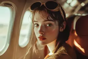 Stewardessen henvendte sig til mig og sagde: "Bliv venligst efter landing, piloten vil gerne tale med dig personligt."