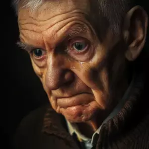Ensom ældre mand inviterer familie til at fejre sin 93-års fødselsdag, men kun en fremmed dukker op