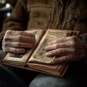 Ensom ældre mand inviterer familie til at fejre sin 93-års fødselsdag, men kun en fremmed dukker op