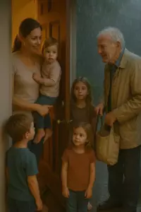 Hun bød en kold, gennemblødt gammel mand velkommen i sit hjem – to uger senere fik hun sit livs overraskelse