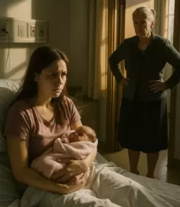 Få minutter efter fødslen sagde min svigermor: "Denne baby er ikke min søns" – jeg vidste præcis, hvad jeg skulle gøre