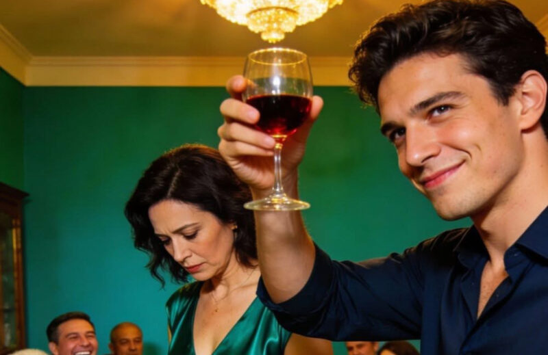 ”Velkommen til MIT luksuriøse jule-resort!” proklamerede min søster Vanessa, mens hun løftede sit champagneglas inde i min bjerghytte til en værdi af 1,8 millioner dollars.