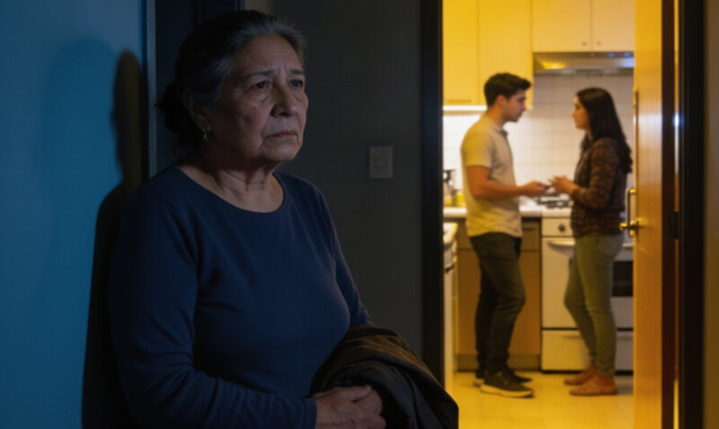 Min stedmor fortalte far, at jeg skulle være hos bedstemor. Hun fortalte bedstemor, at jeg skulle med dem.